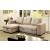 Denton Fabric L-Shape Reversible Sleeper Storage Sectional Sofa