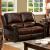 Turton Top Grain Leather Match Living Room Set