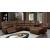 Chantelle Vinyl U-Shape Power Reclining Sectional Sofa