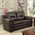 Parma Leatherette Loveseat