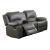 Sarles Bonded Leather Match Motion Loveseat