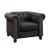 Winifred Chenille Fabric Tufted Chair
