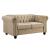 Winifred Fabric Tufted Loveseat