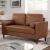 Horgen Leatherette Loveseat w/ USB Outlet