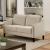 Kassel Cotton Fabric Loveseat