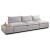 Arlene Fabric Sofa w/ Side Storage