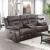 Flint Leatherette Reclining Loveseat