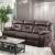 Flint Leatherette Reclining Sofa