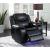 Sirius Leatherette Power Recliner w/LED Light
