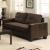 Laverne Fabric/Leatherette Loveseat