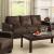 Laverne Fabric/Leatherette Sofa