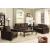 Laverne Fabric/Leatherette Living Room Set