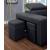 Athene Fabric L-Shape Storage Sleeper Sectional Sofa