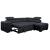 Athene Fabric L-Shape Storage Sleeper Sectional Sofa