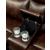 Hardy Leatherette L-Shape Reclining Sectional Sofa w/ Console