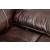 Ruth Top Grain Leather Match L-Shape Reclining Sectional Sofa