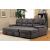 Alcester Faux Nubuck L-Shape Storage Sleeper Sectional Sofa