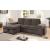 Jamiya Fabric L-Shape Reversible Sleeper Sectional Sofa