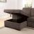 Jamiya Fabric L-Shape Reversible Sleeper Sectional Sofa