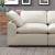 Joel Chenille Fabric Corner Chair