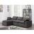 Joel Fabric L-Shape 4 Seat Sectional Sofa