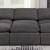 Joel Chenille Fabric Armless Chair