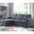 Jacob Fabric L-Shape Reversible Sleeper Sectional Sofa