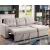Jacob Fabric L-Shape Reversible Sleeper Sectional Sofa