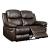 Listowel Leatherette Reclining Loveseat