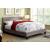 Winn Park Microfiber/Wood Platform Bed, Twin Size