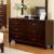 Enrico Leatherette/Wood Panel Bedroom Set