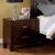 Enrico Wood Nightstand w/2 Drawers