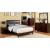 Enrico Leatherette/Wood Panel Bedroom Set