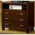 Enrico Leatherette/Wood Panel Bedroom Set