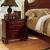 Gabrielle Wood Panel Bedroom Set