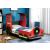 Retro Express Leatherette/Metal Youth Bed, Twin Size