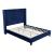 Ryleigh Fabric/Wood Platform Tufted Bed, Eastern King Size