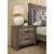 Larissa Fabric/Wood Panel Bedroom Set w/LED Light