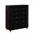 Alzir Fabric/Wood Tufted Panel Bedroom Set