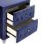Alzir Fabric/Wood Tufted Nightstand w/2 Drawers