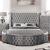 Delilah Fabric/Wood Tufted Storage Platform Bedroom Set