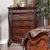 Rosewood Wood Panel Bedroom Set