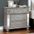 Azha Wood/Mirror Nightstand w/3 Drawers