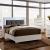 Clementine Leatherette/Wood Tufted Platform Bedroom Set