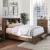 McAllen Wood Storage Platform Bed w/USB, Queen Size