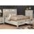 Tywyn Fabric/Wood Panel Storage Bed w/LED Lights, Queen Size