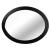 Lennart Wood Oval Mirror
