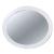 Lennart Wood Oval Mirror