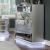 Belladonna Mirror/Wood Chest w/5 Drawers & LED