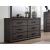 Conwy Wood Veneer Double Dresser w/6 Drawers